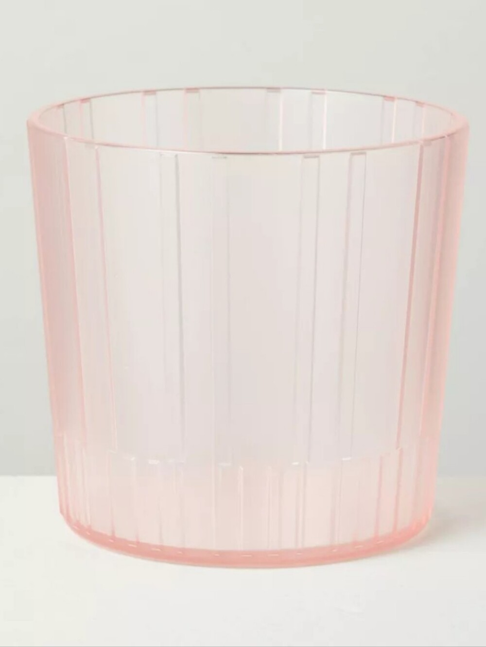 Hearth & Hand With Magnolia Textured Acrylic Pink Coral Tumblers🩷 - Picture 2 of 5